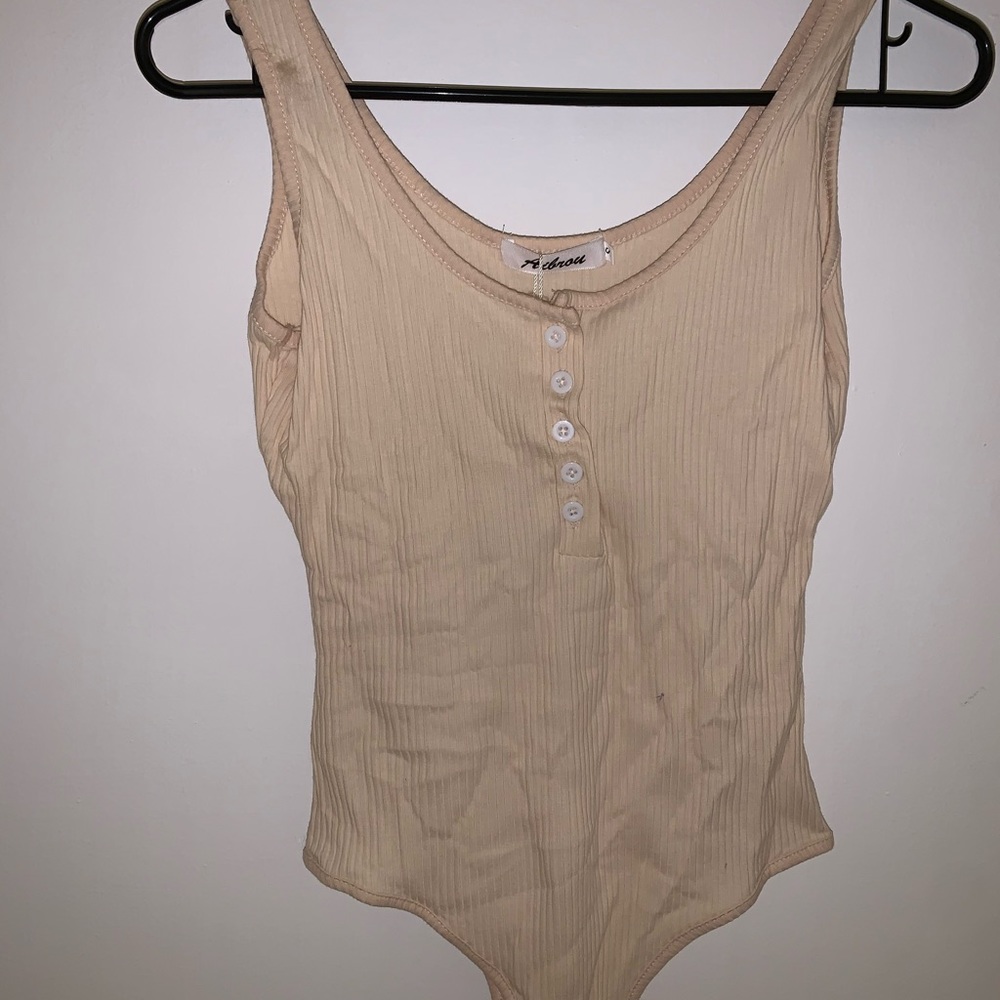 Beige bodysuit (small)
